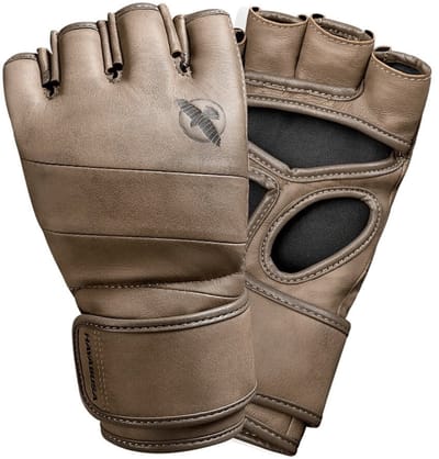 Hayabusa T3 LX 4oz MMA Handschoenen - Vintage - Italiaans Leer - maat S