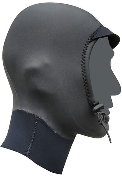 Seland Stetchy Warm Plush Neopreen Kap 3 Mm Zwart M Man