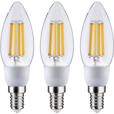 Efficient-Line Filament 230 V LED kaars E14 3x525lm 3x2,5W 3000K Helder