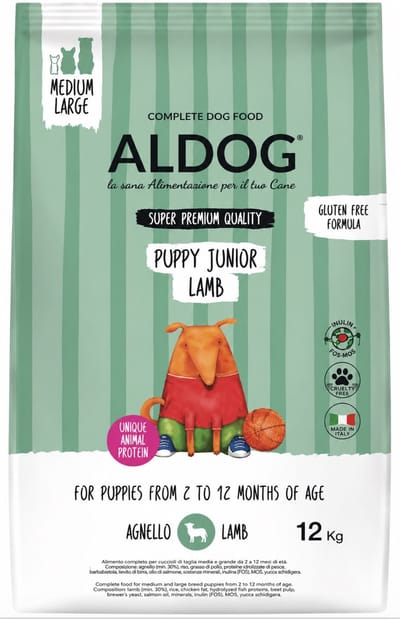 Aldog Puppy / Junior - Lam - 12kg