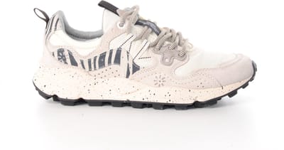 Flower Mountain dames sneaker Yamano in wit zwart