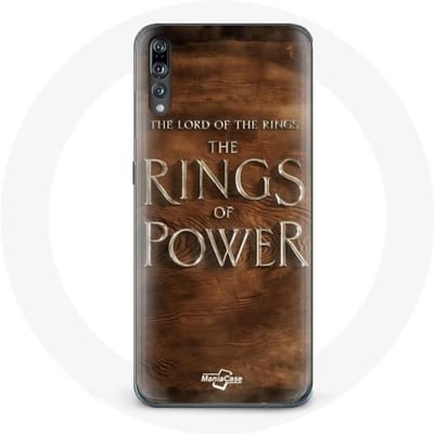 Coque - Le Seigneur des anneaux - Huawei P20 - Souple - Marron - Protection