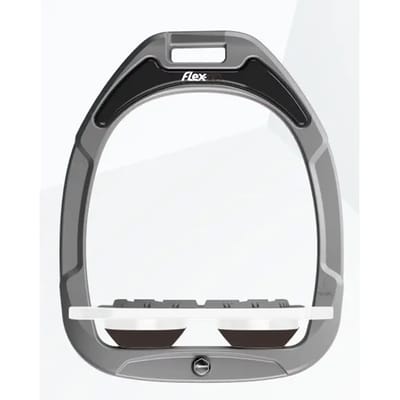 Plat Grip Aluminium/Wit/Bruin Flex-On Green Composite