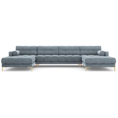 U-hoekbank Bali velvet | Cosmopolitan Design
