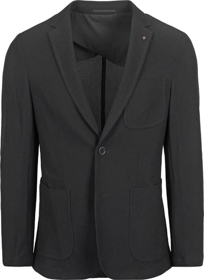 Suitable Travel Jacket Zwart - Maat 46 - Heren blazer