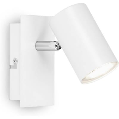 BRILONER Isil A – Opbouwspot – met EEK A lichtbron* – zwenkbaar spotjes – plafondspots wit – 12 cm
