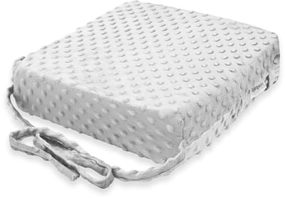 New Baby STANDARD kinderstoelkussen Minky grijs - Stoelverhoger