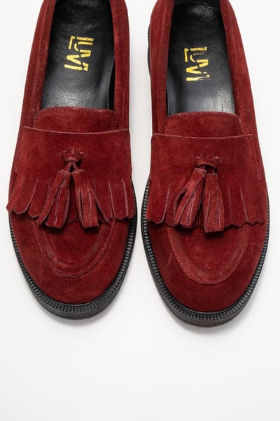 Milly Leren Kwast Loafer