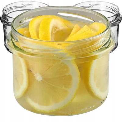 KADAX pot 235 ml weckpotten honingjam voor kaarsen glas 20 stuks Fi 82