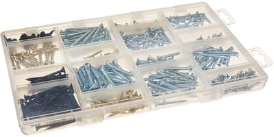 Houten Schroeven Kit - Bevestigingsmateriaal Assortiment - Houtverbindingen Maken - Scherpe Schroefdraad - Grote Set