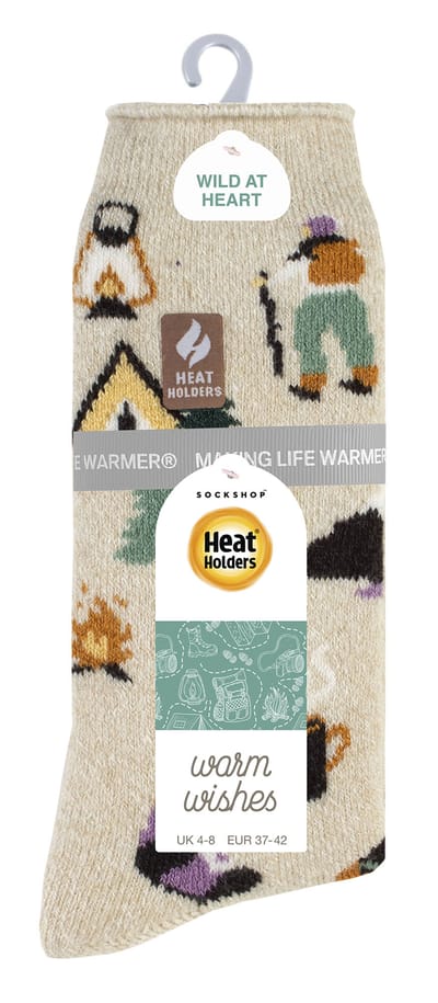 Heat Holders Lite - Dames Hobby Sokken - 1 Paar Winter Fleece Thermische Sokken - Loop