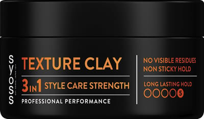 Syoss Texture - Styling Clay - Styling, Verozrging en Herstel - Ultra-matte Finish - Geeft Textuur - Voordeelverpakking - 6x 100ml