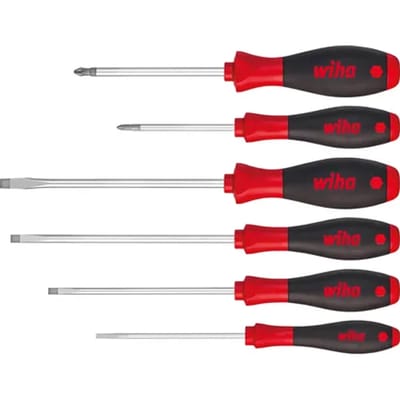 Wiha Schroevendraaierset Softfinish - 6-delig - Softgrip