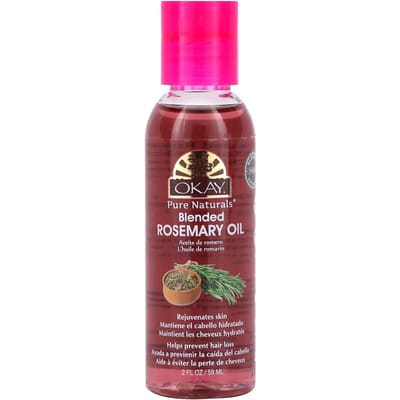 Okay Pure Naturals, Blended Rosemary Oil, 2 fl oz (59 ml) brown