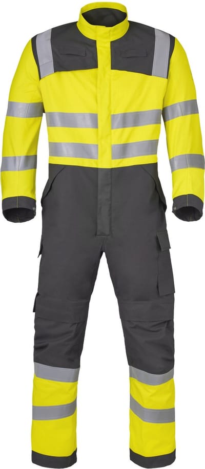HAVEP Overall Multiprotector 20437 - Charcoal/Fluo Geel - 52