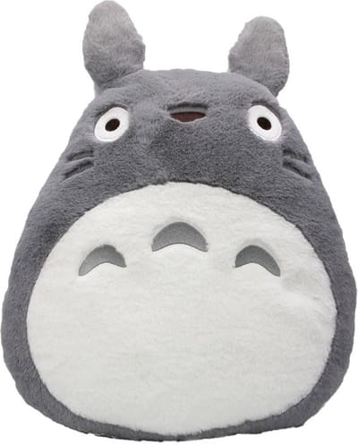 Sun Arrow My Neighbor Totoro Kussen Nakayoshi Cushion Grey Totoro Grijs
