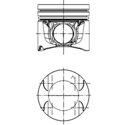 Zuiger KOLBENSCHMIDT 40262600