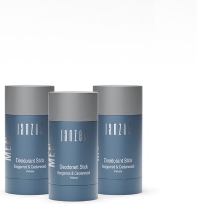 JANZEN Deodorant Stick For Men 3-pack