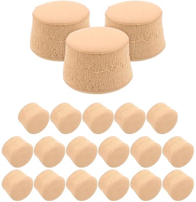 Kurken Fluitpluggen - Reparatieonderdelen Instrument - Muziek Maken - Voorkomt Luchtlekkage - 20 Stuks 18 mm - Khaki