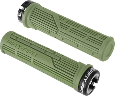Comfortabele, Antislip Fietsstuurgrepen met Enkele Vergrendeling voor Mountainbike
