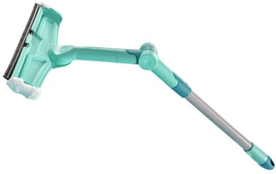 Leifheit - raamreinigingset 4in1 FlexReach - raamwisser, steel - 32 cm wisbreedte