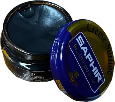 Saphir Creme Surfine (schoenpoets) Anthraciet