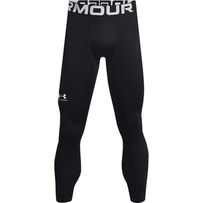 Under Armour UA CG Armour Leggings Heren Sportlegging - Zwart - Wit