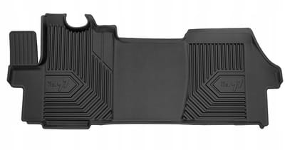 Frogum - No.77 - Automatten 3D - Geschikt voor CITROEN Jumper II (2006-2016) - 1-delig (volledige breedte) - TPE Rubber - Zwart