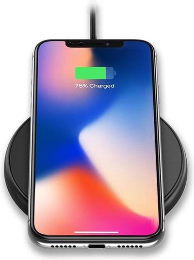 Choetech Wireless fast charging pad 10W snel lader - Zwart