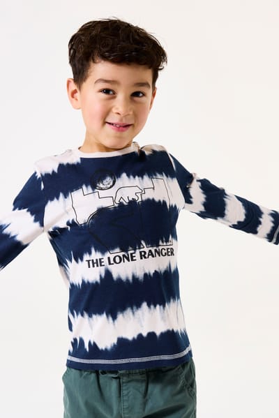 Katoenen lange mouwen T-shirt voor kinderen Garcia
