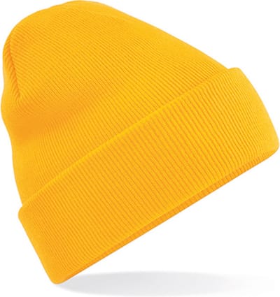 CHPN - Beanie - Muts - Gehaakte - Hippe muts - Wintermuts - Winter accessoire - Koud hoofd - Geel