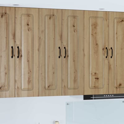 vidaXL - Vaatwasserpaneel - Kalmar - Artisan - Eiken - 60 - x - 31 - x - 100 - cm