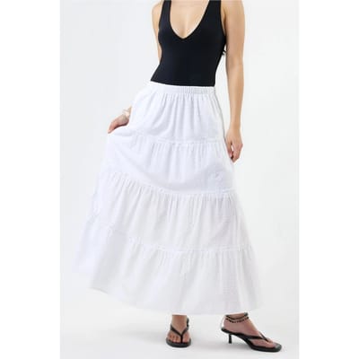Geweven Maxi Rok