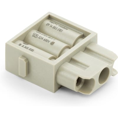 Connector female 3-polig