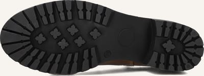AYANA 854 Enkellaarsjes - Enkelboots met rits - Dames - Bruin - Maat 37