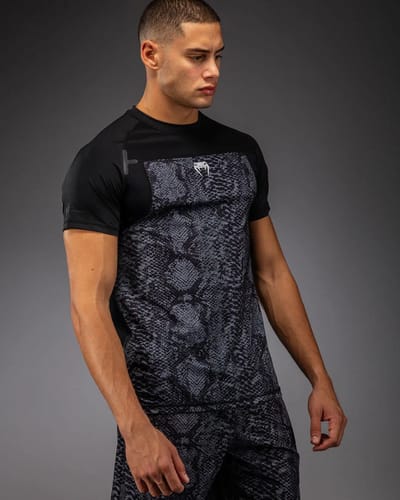 Venum G-Fit Scales Dry-Tech T-shirt Zwart Donkergrijs - S