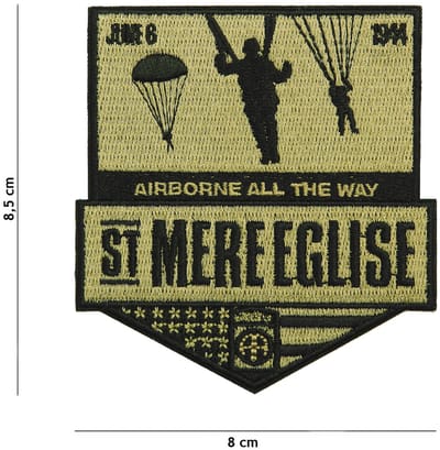 Embleem stof St Mere Eglise