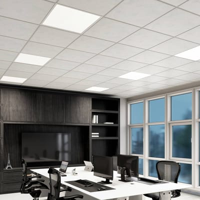 Arcchio LED inzetpaneel Vinas, 62 cm, wit, aluminium, CCT