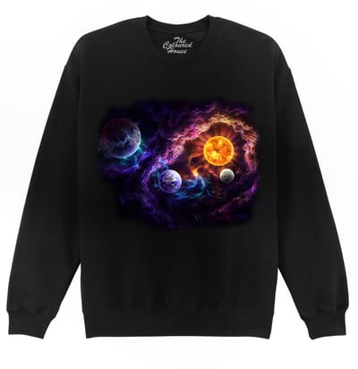 Planeten Heelal Ruimte Plan Of Salvation The Coloured House Sweater S