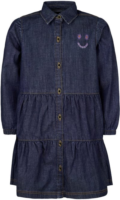 Noppies Jurk Jimo - Ink Blue - Maat 98