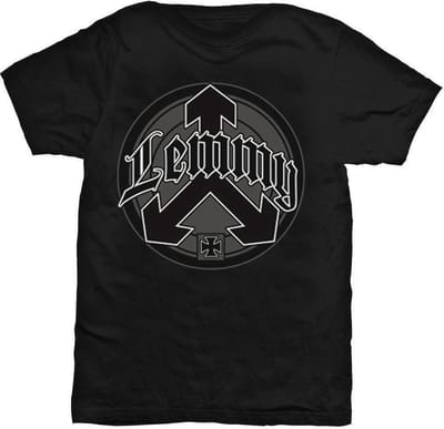 Lemmy Kilmister - Arrow Logo Heren T-shirt - S - Zwart