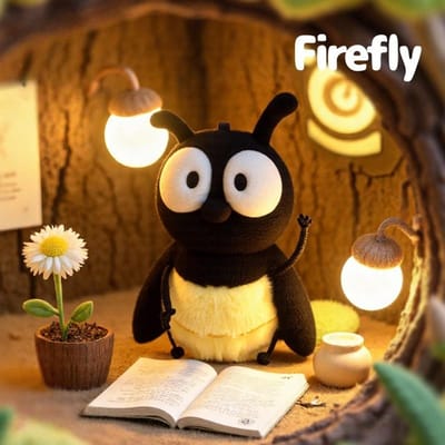 18cm Cartoon Grappige Insecten Serie Pluche Speelgoed Zacht Schattig Tuin Vuurvliegje Knuffeldier Perfecte Verjaardagscadeaus Voor Kinderen Meisjes Of Jongens 18cm