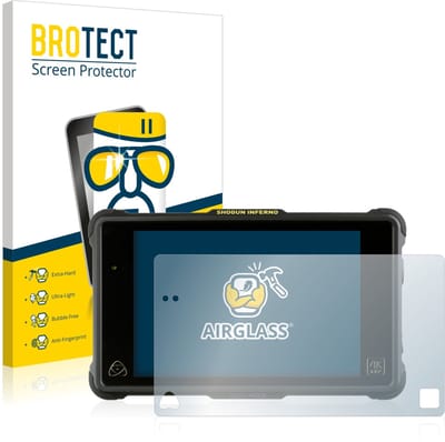 Screenprotector voor Atomos Shogun Inferno Beschermglas transparant