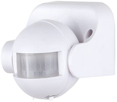 Deltaco PIR-100 - Bewegingssensor - PIR Infrarood - 180° Detectiehoek - 12 m Detectiebereik - Wit