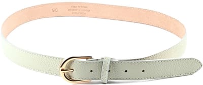 Giuliano Lederen riem - Made in Italy - Leer - Mint groen