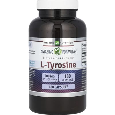 Geweldige Formule, L-Tyrosine, 500 mg, 180 Capsules