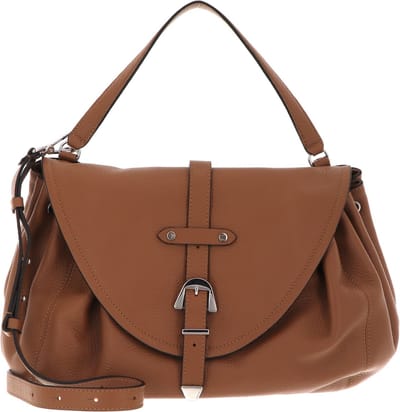 COCCINELLE Leren Schoudertas Alegoria Handbag Nocciola Lichtbruin