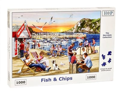 Fish and Chips Puzzel 1000 stukjes