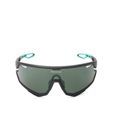 Revoray Cycluszonnebril — HD Schokbestendige PC Monobloc Lens, Lichtgewicht TR90 Brilbeugel, UV400 Bescherming, Aerodynamisch Ontwerp, Professionele