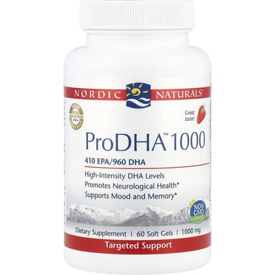 Prodha™ 1000, Aardbeiensmaak, 60 Softgels